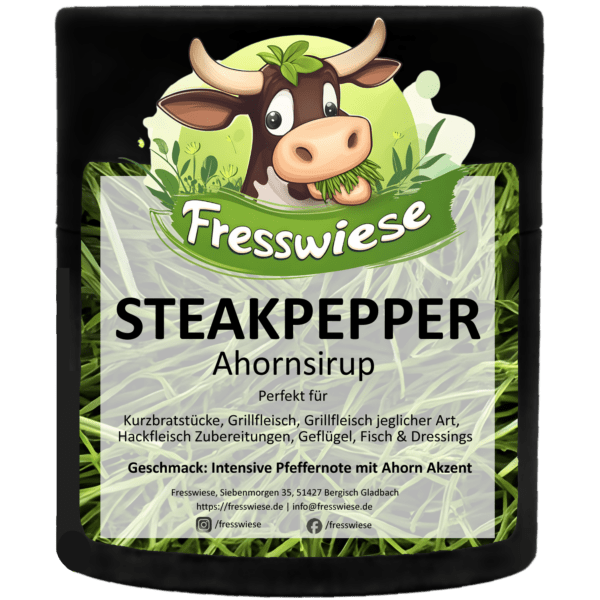 Steakpepper mit Ahornsirup