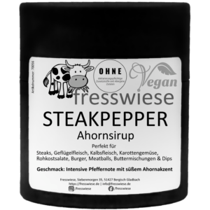 Steakpepper mit Ahornsirup